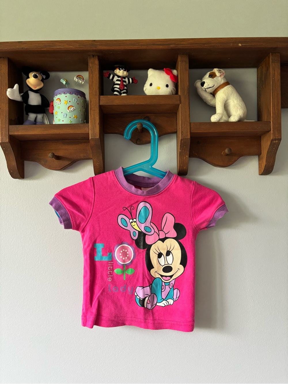 Disney Pink Minnie Mouse Short Sleeve Graphic Tee 12M 🎀